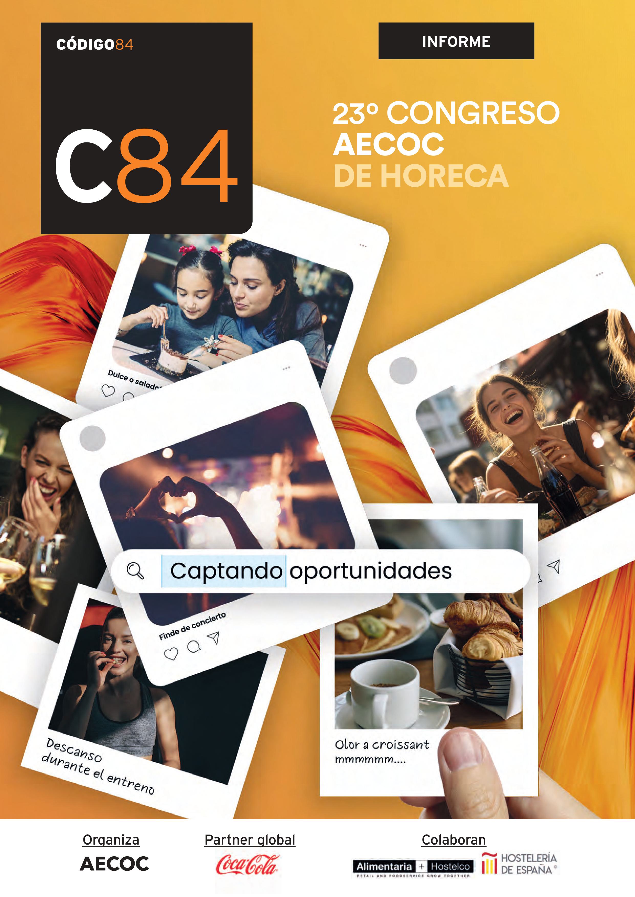 Portada Informe C84 del 23º Congreso AECOC de HORECA